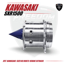 将图片加载到图库查看器，KAWASAKI 1500  Size 148 Hub75 16 Vane SETBACK