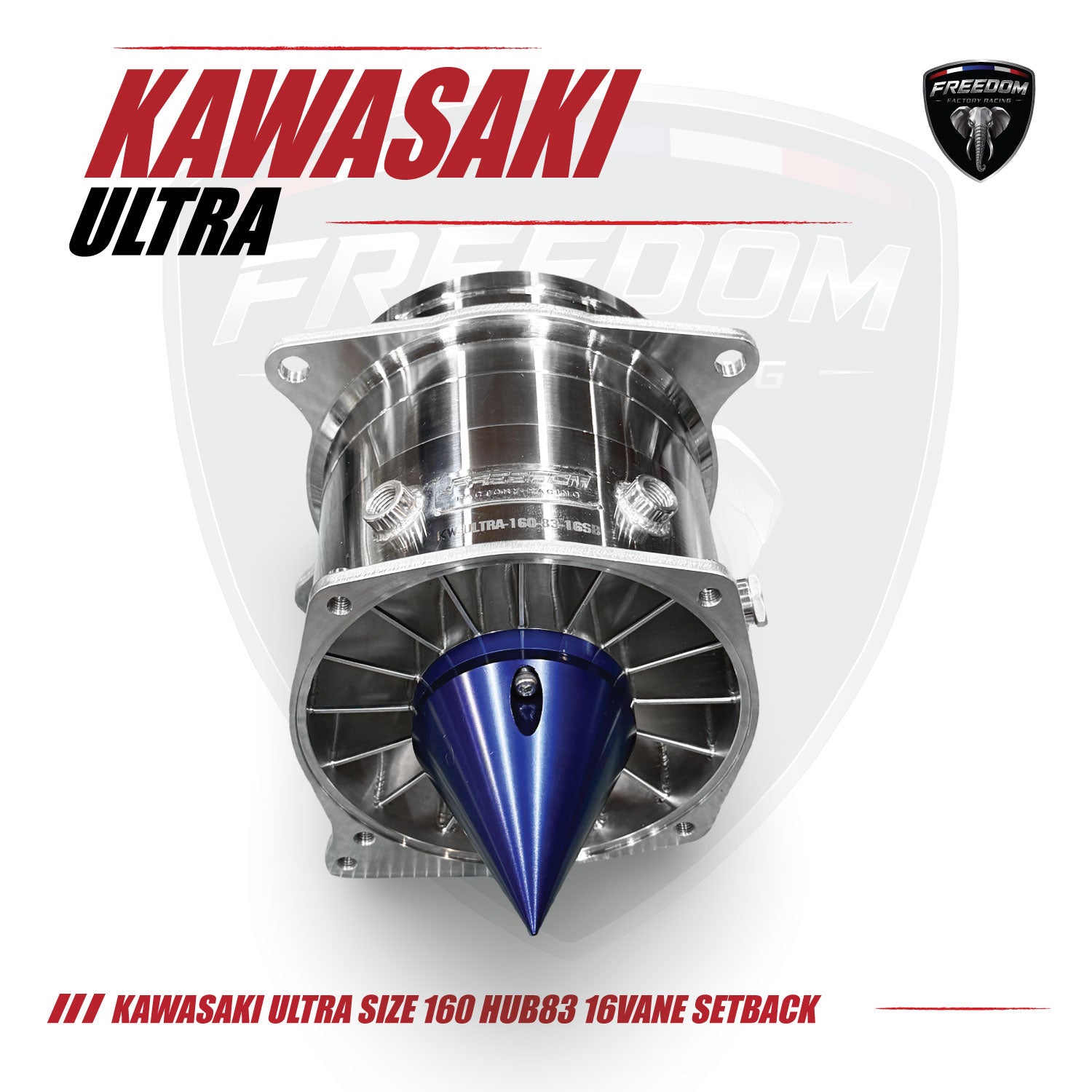 KAWASAKI ULTRA Size160 Hub83 16Vane SETBACK