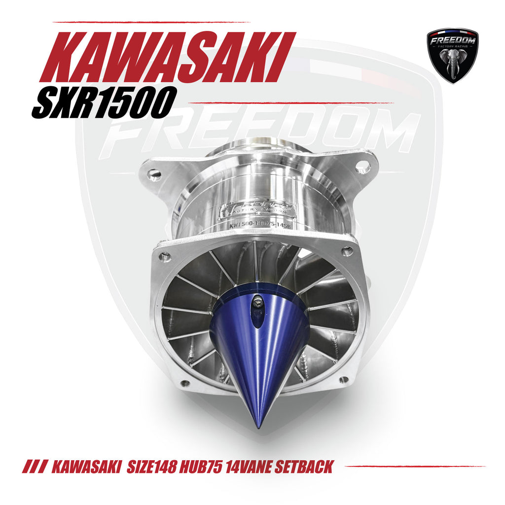 KAWASAKI 1500  Size 148 Hub75 14 Vane SETBACK