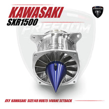 将图片加载到图库查看器，KAWASAKI 1500  Size 148 Hub75 14 Vane SETBACK