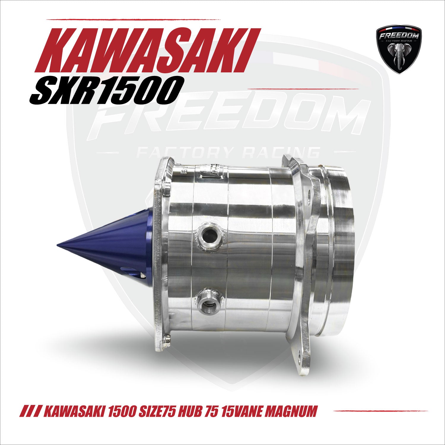 KAWASAKI SXR1500  SIZE148 HUB75 15VANE MAGNUM