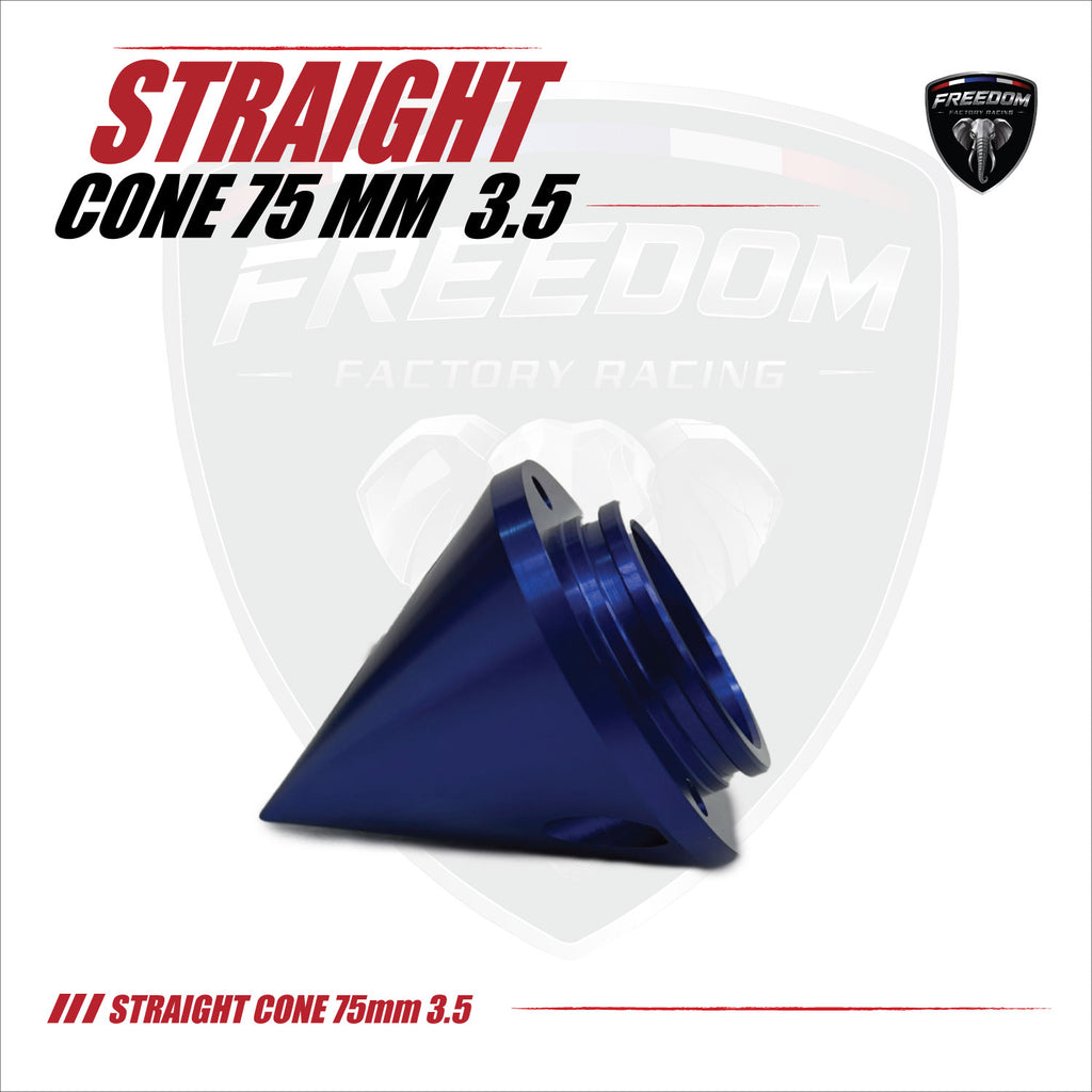 STRAIGHT CONE 75MM 3.5