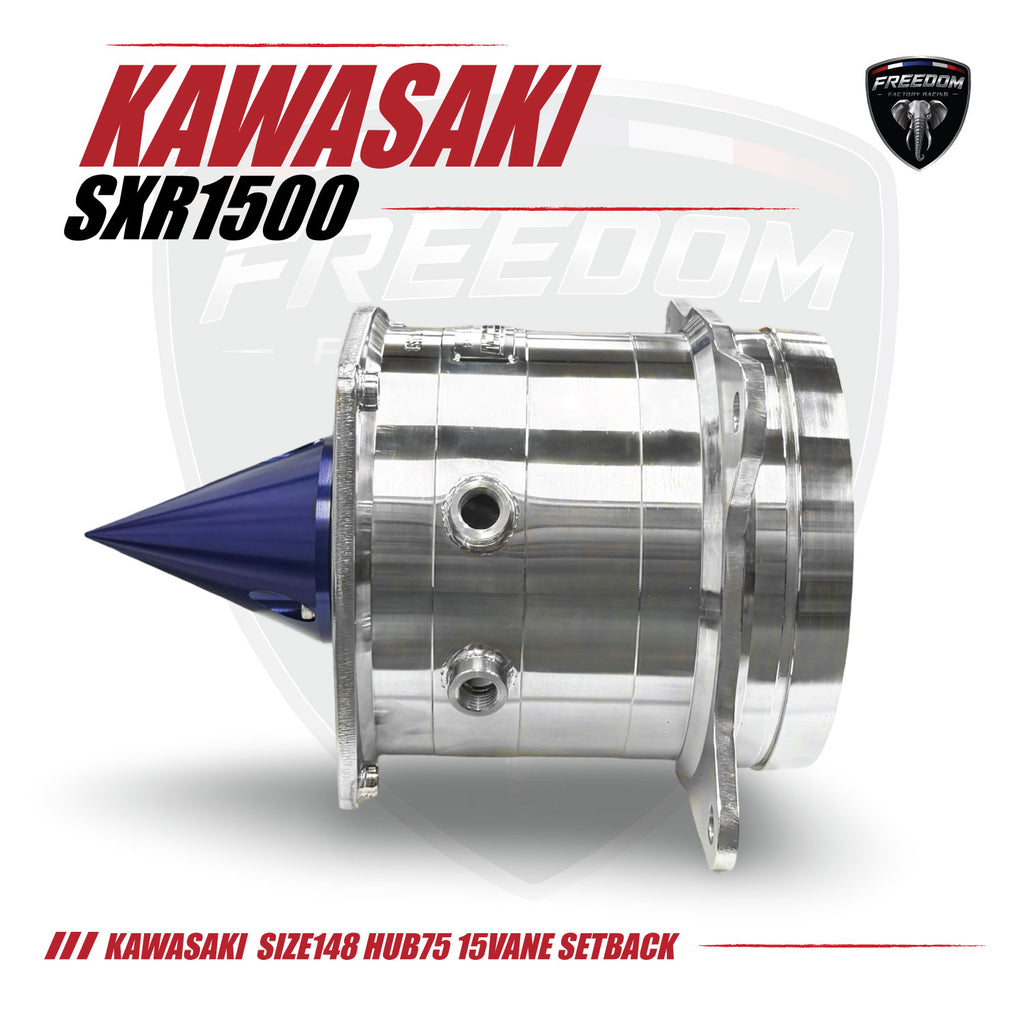 KAWASAKI 1500  Size 148 Hub75 15 Vane SETBACK