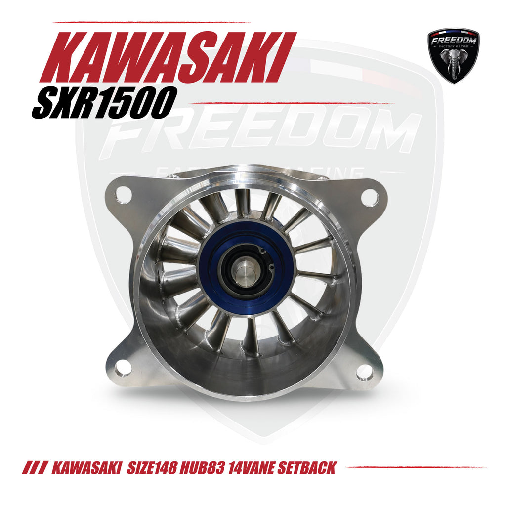 KAWASAKI 1500  Size 148 Hub83 14 Vane SETBACK