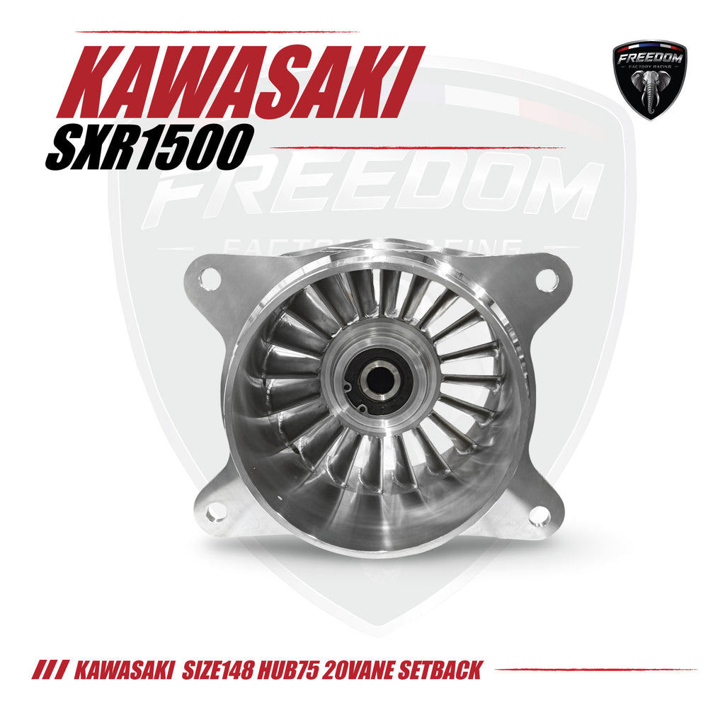 KAWASAKI 1500  Size 148 Hub75 20 Vane SETBACK