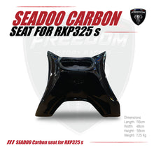 将图片加载到图库查看器，SEADOO CARBON seat for RXP 325 s