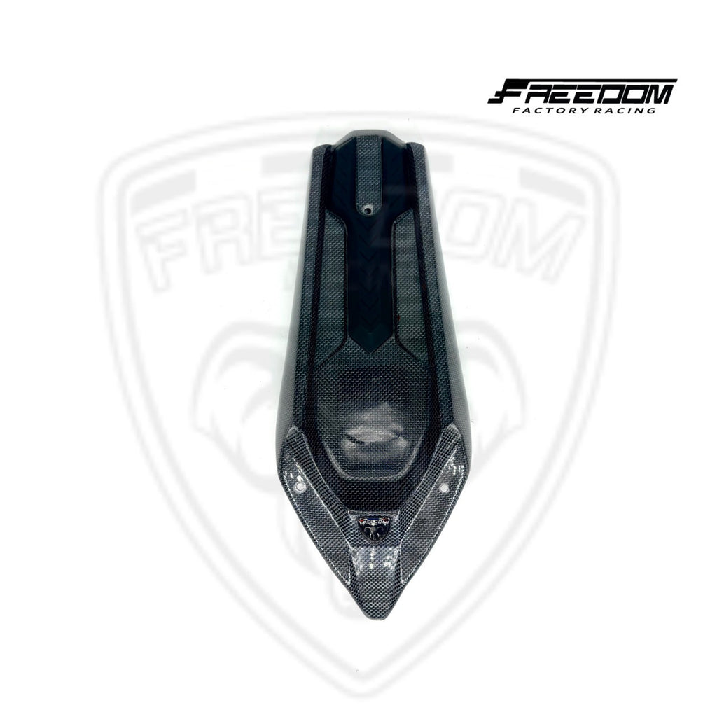 FD CHIN PAD CARBON PREPEG/Light blue