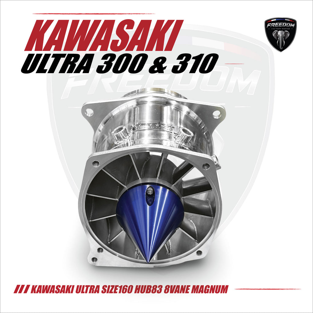 KAWASAKI ULTRA300 & 310  SIZE160 HUB83 8VANE MAGNUM