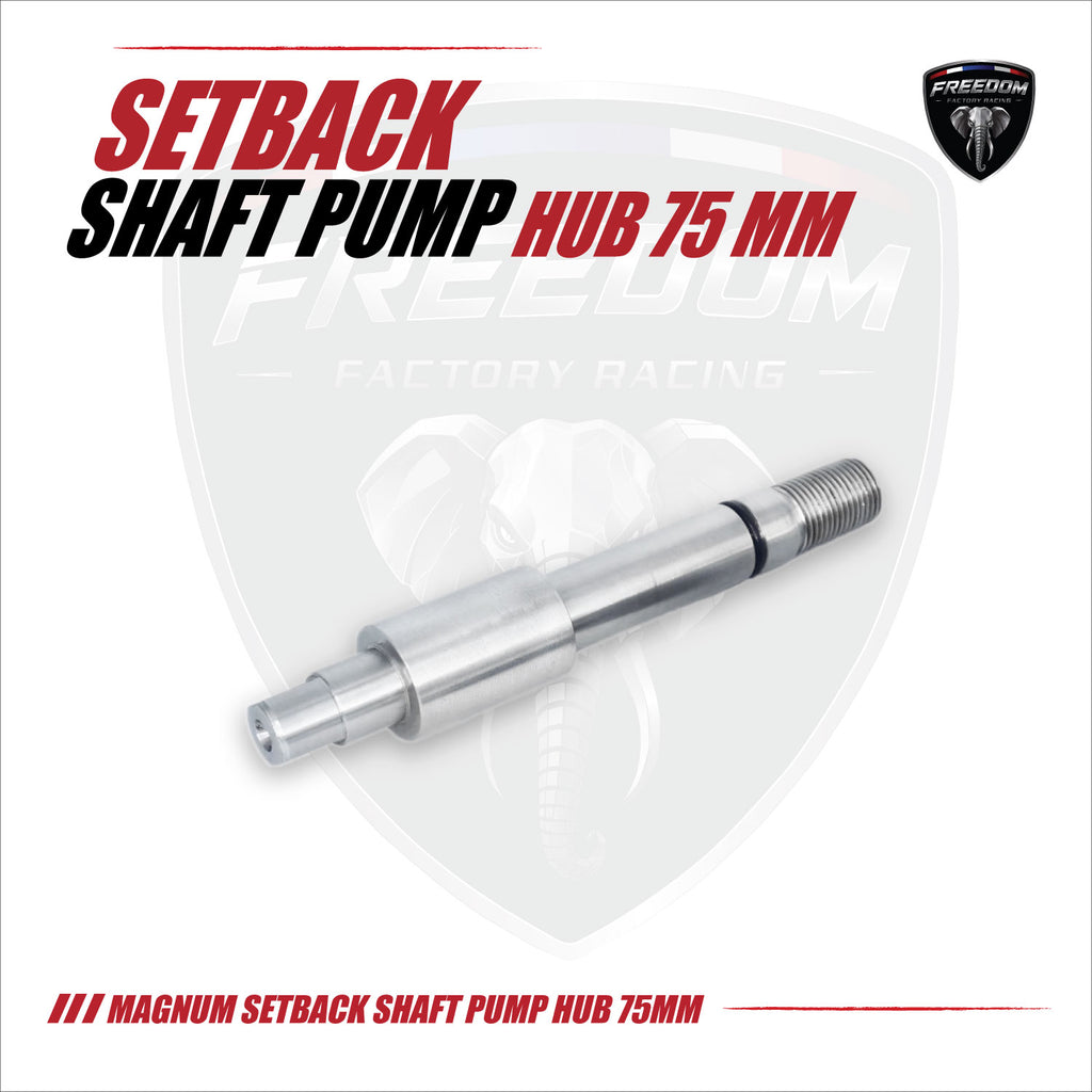 SETBACK SHAFT PUMP HUB 75MM